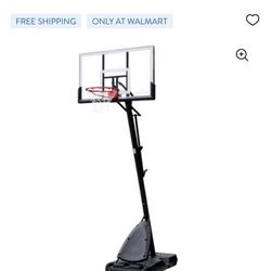 Spalding 54" Polycarbonate Portable Basketball Hoop