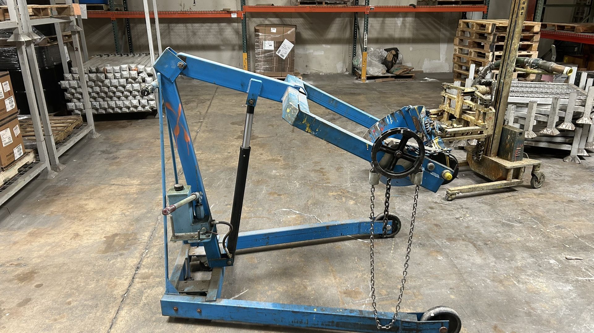 Hydraulic Barrel Lift