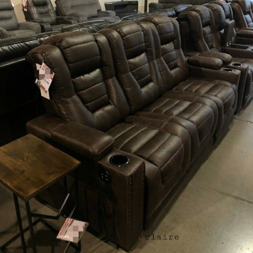 Brown Backtrack Power Recliner Backtrack Power Reclining Sofa