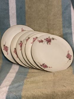 Vintage cake plates