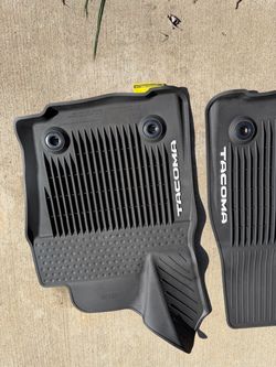 Toyota Tacoma OEM All-Weather Floor Mats and New Carpet Floor Matt’s