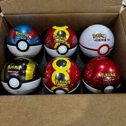 🔥 Poké Ball Tins (G25) – Factory Sealed 🔥