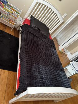 Twin Bed With Mattress 