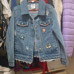 Disney Denim Jacket Size 5/6