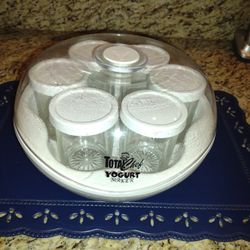 Total Chef Yogurt Maker, which is a kitchen appliance used to make homemade yogurt