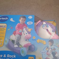 VTech Prance & Rock Learning Unicorn - baby and toddler toys
