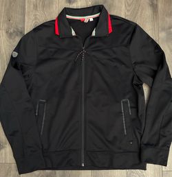PUMA SCUDERIA FERRARI Zip-Up Track Jacket MEN'S Large Corso Racing Black Italy