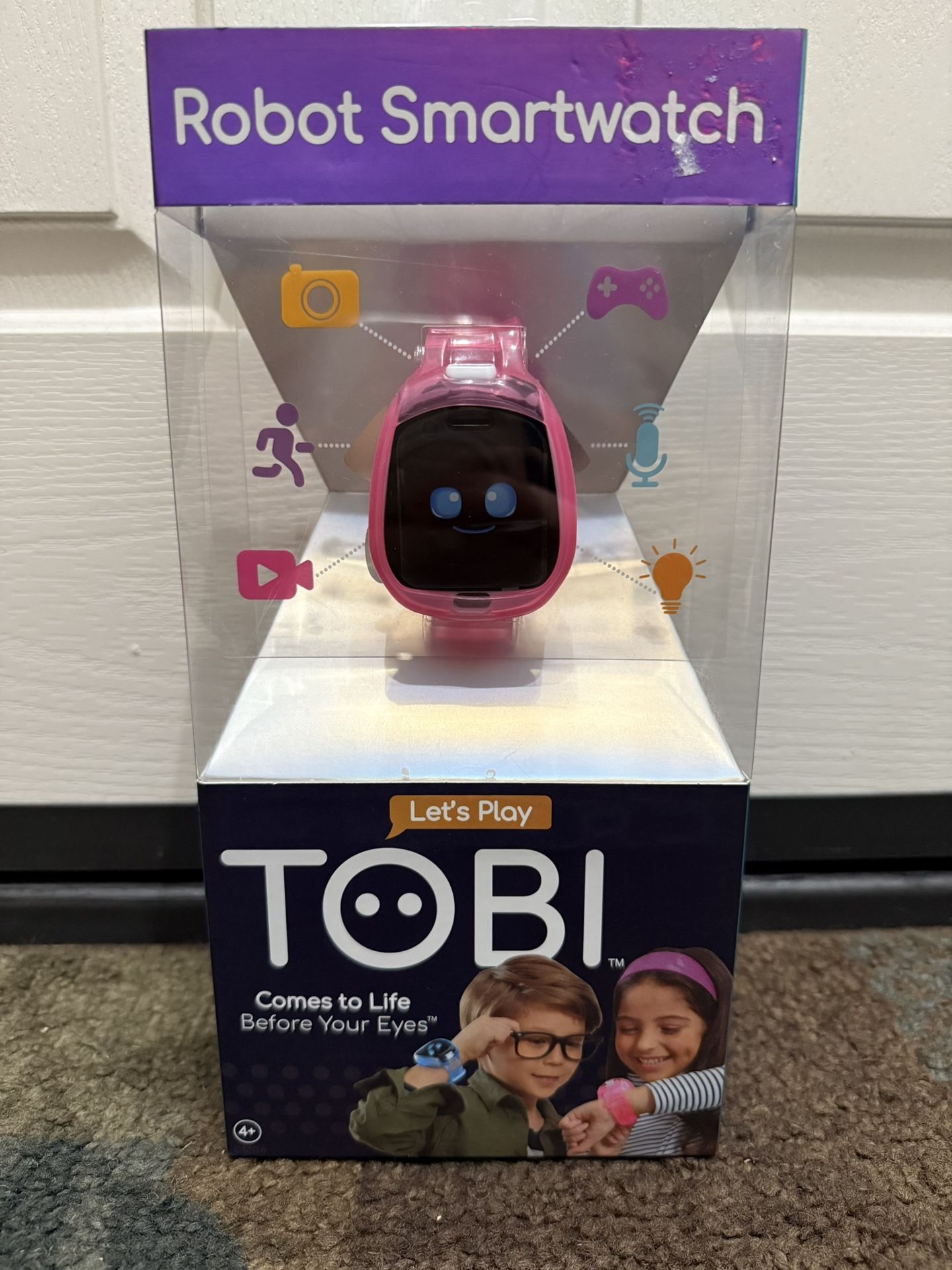 Tobi Robot Smartwatch for Kids with Cameras, Video, Games, and Activities - Pink