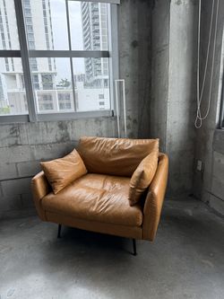 Vegan Leather Chair