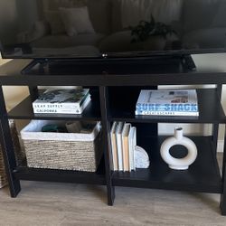 Black TV Stand