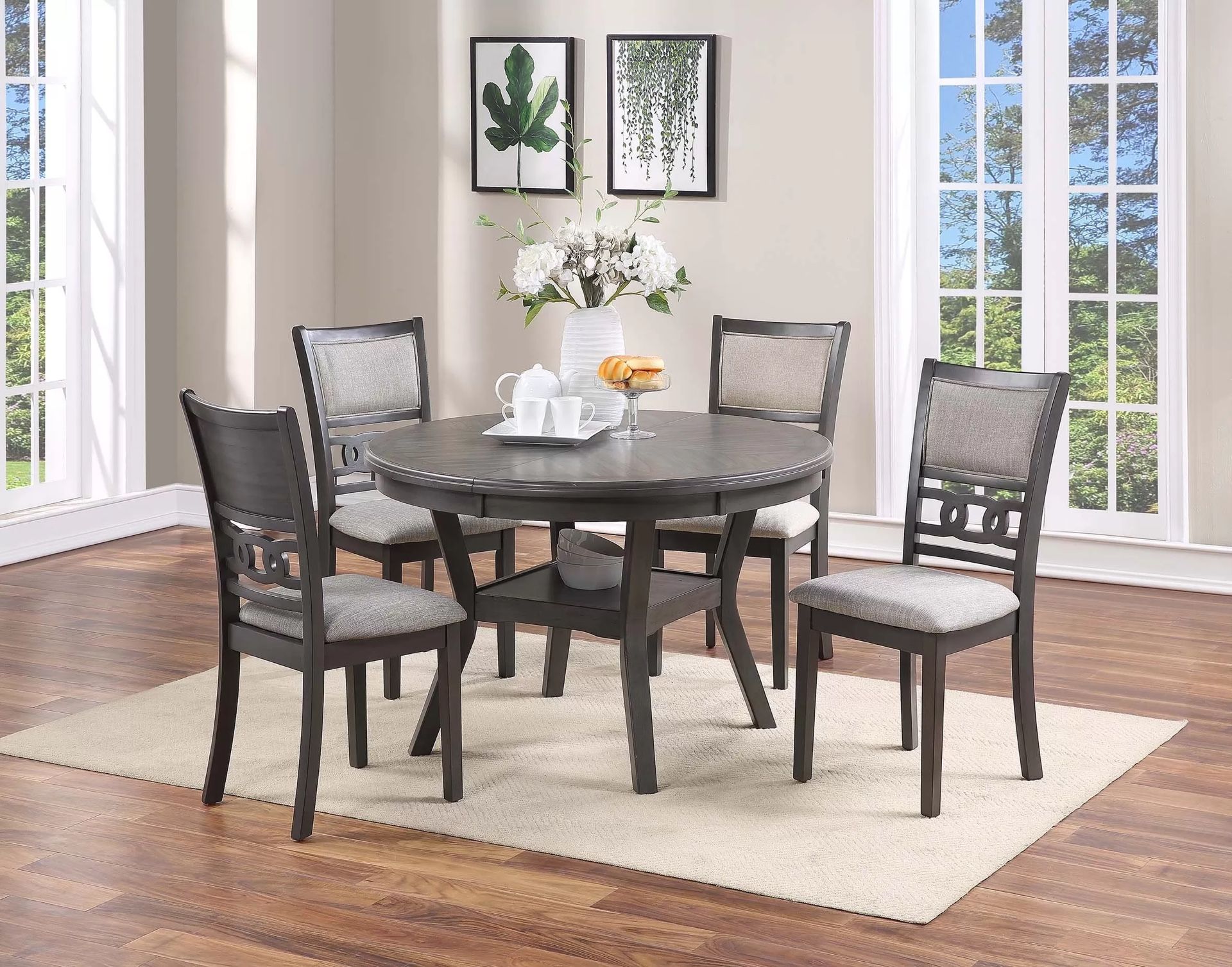 Gray Dining Table