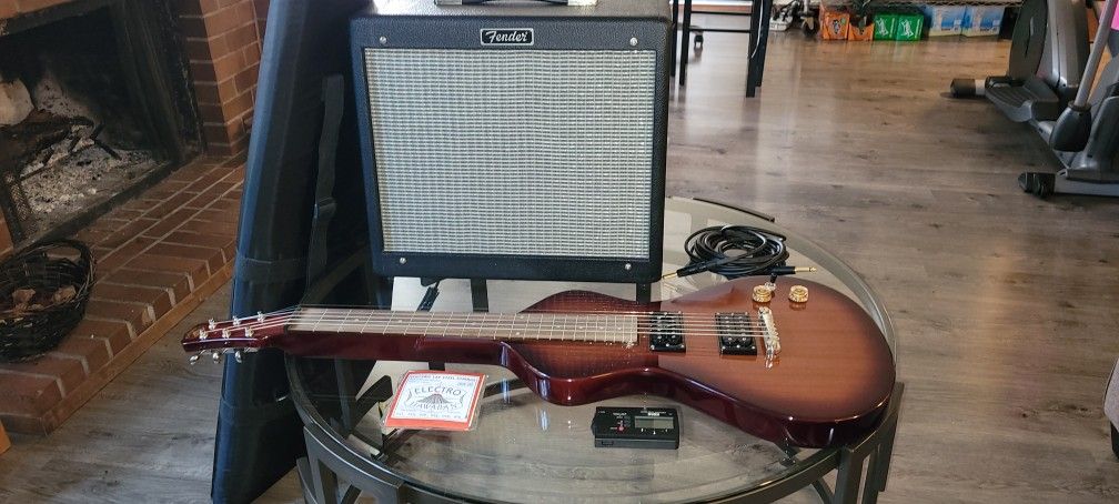 Asher Lap Steel and Blues Junior Amp