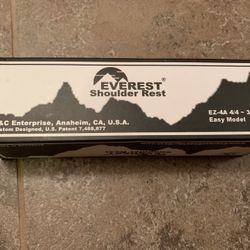 (NEW) Everest EZ-4A Violin Shoulder Rest 4/4 Size -Adjustable to 3/4 Size