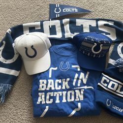 COLTS FAN GEAR SET!!!