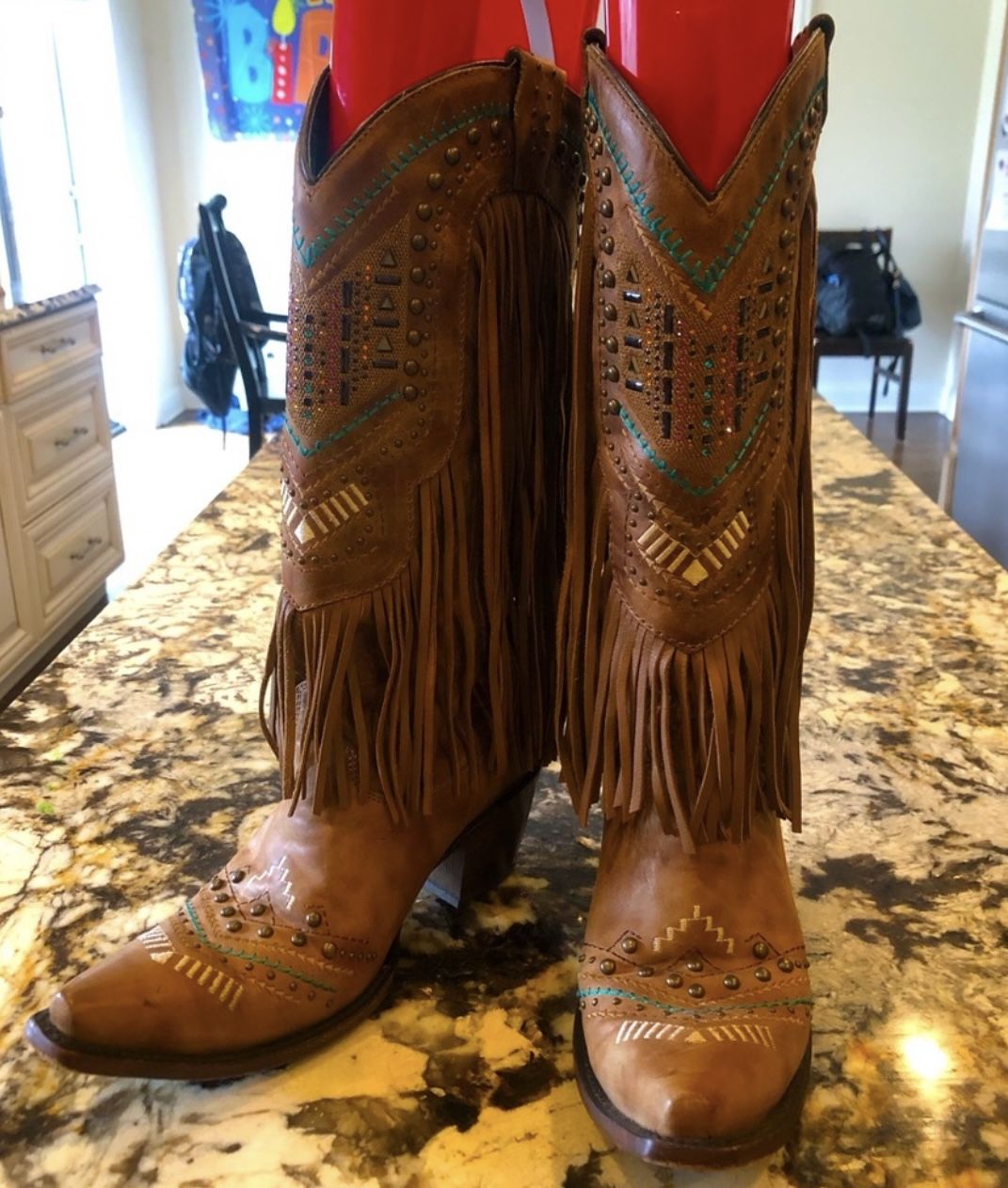 Corral Fringe boots 