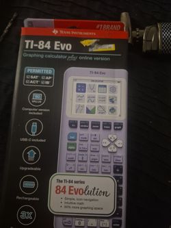 Texas Instruments TI-84 Evo Graphing Calculator Lavender Version