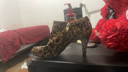 Cheetah print heels