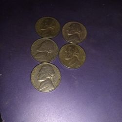 Old Silver Nickels 