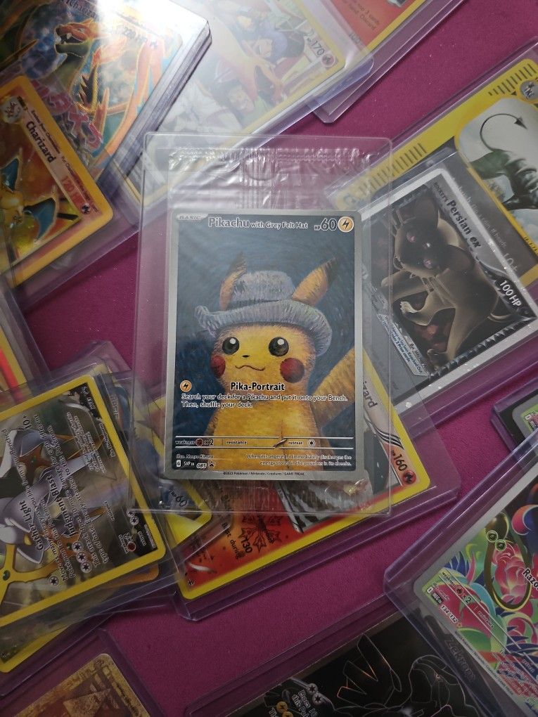 Pikachu Grey Felt Hat Pokemon