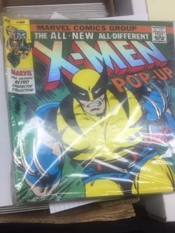 Marvel Comics X Men Pop Up Book Retro Characters #2