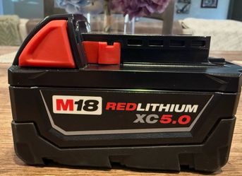 Milwaukee M18 REDLITHIUM XC5.0 Battery