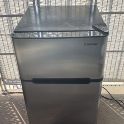EUHOMY Mini Fridge With Freezer
