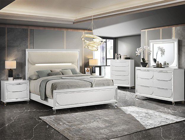 Brand New! 7pc Queen/ King Bedroom Set 😍/ Take It home with Only $39down/ Hablamos Español Y Ofrecemos Financiamiento 🙋🏻‍♂️ 