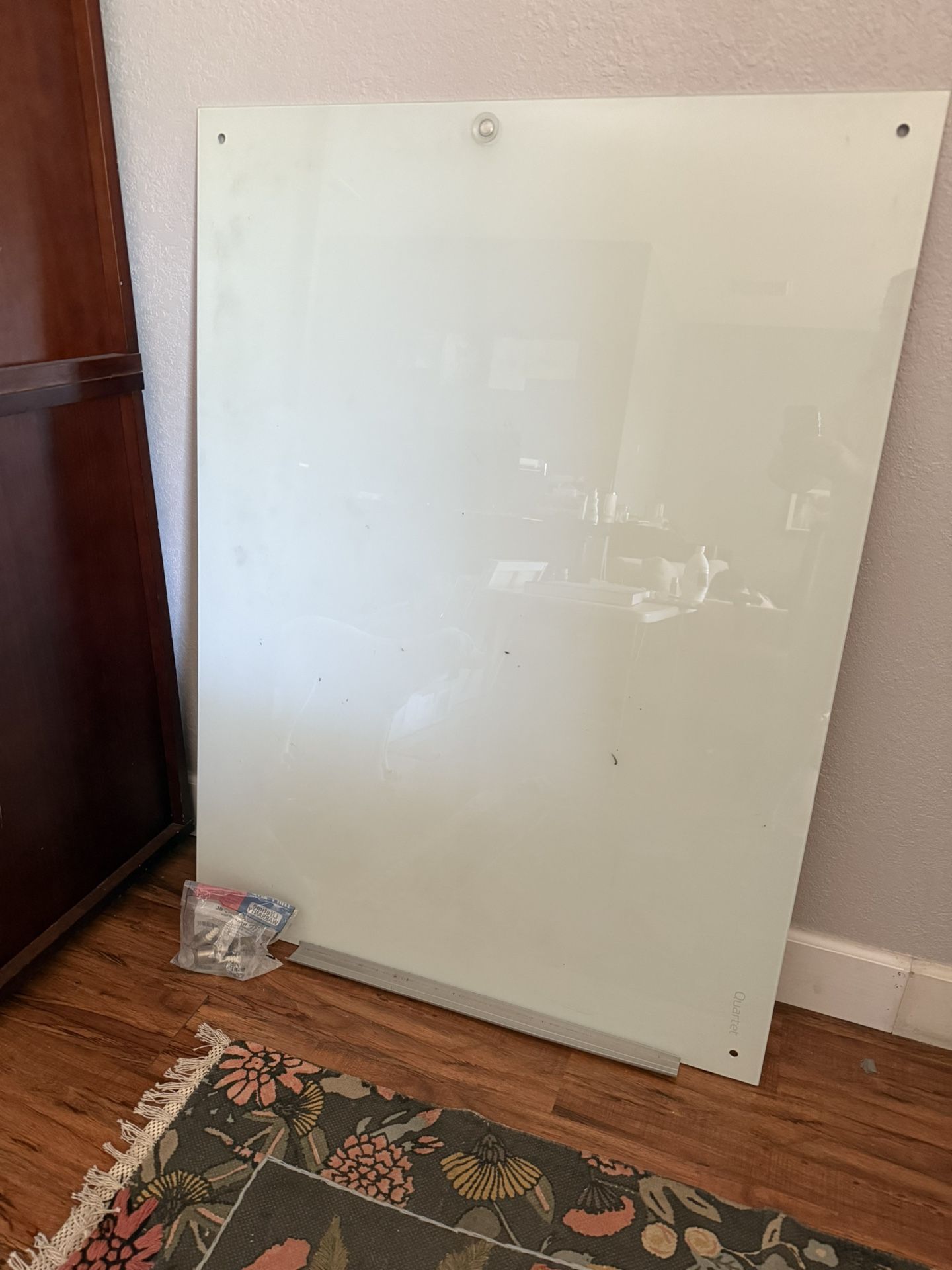 Glass Magnetic White Board