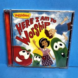 VeggieTales: Here I Am to Worship CD (2009) New Sealed Christian Kids Music