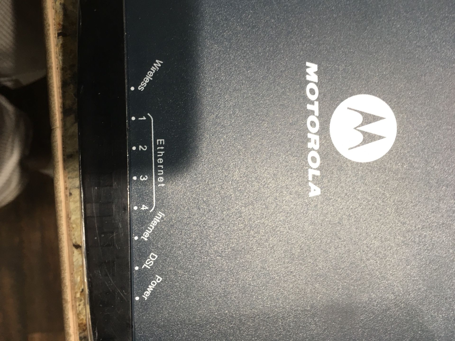 Motorola wireless router are maybe router and modem