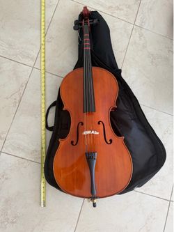 Complete Emmanuel Berberian “Collezione Verona III” 1/2 cello outfit, 2014, No. 154.