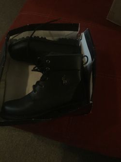 Polo black boots