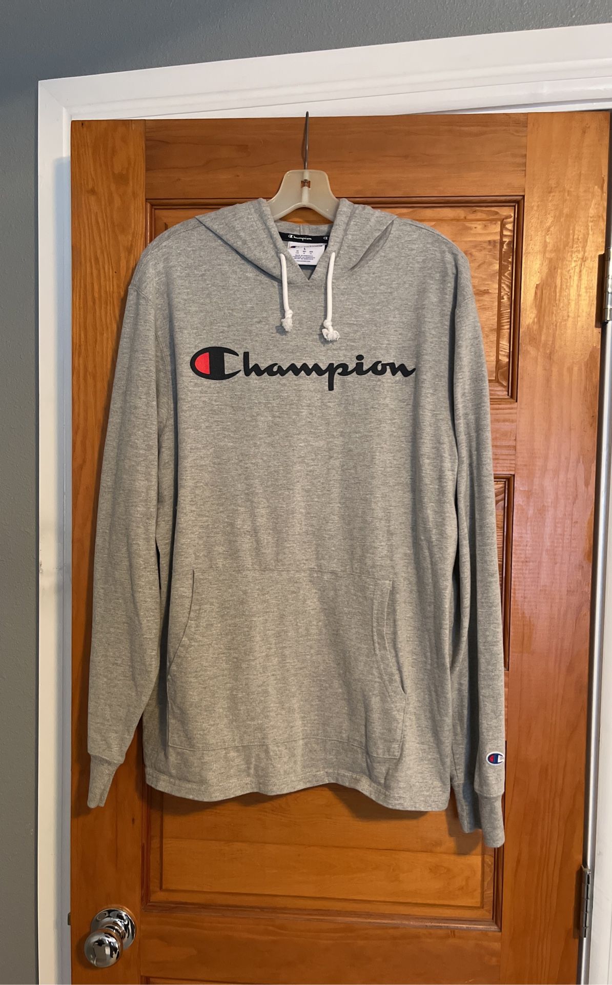 Champions Jersey Pullover Hoodie, Large