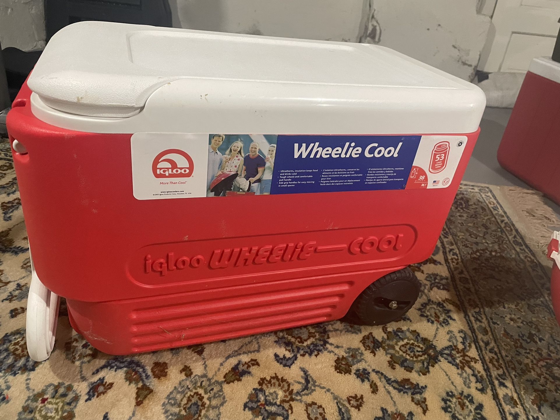 Igloo Cooler On Wheels