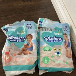 Pampers Splashers Swim diapers 