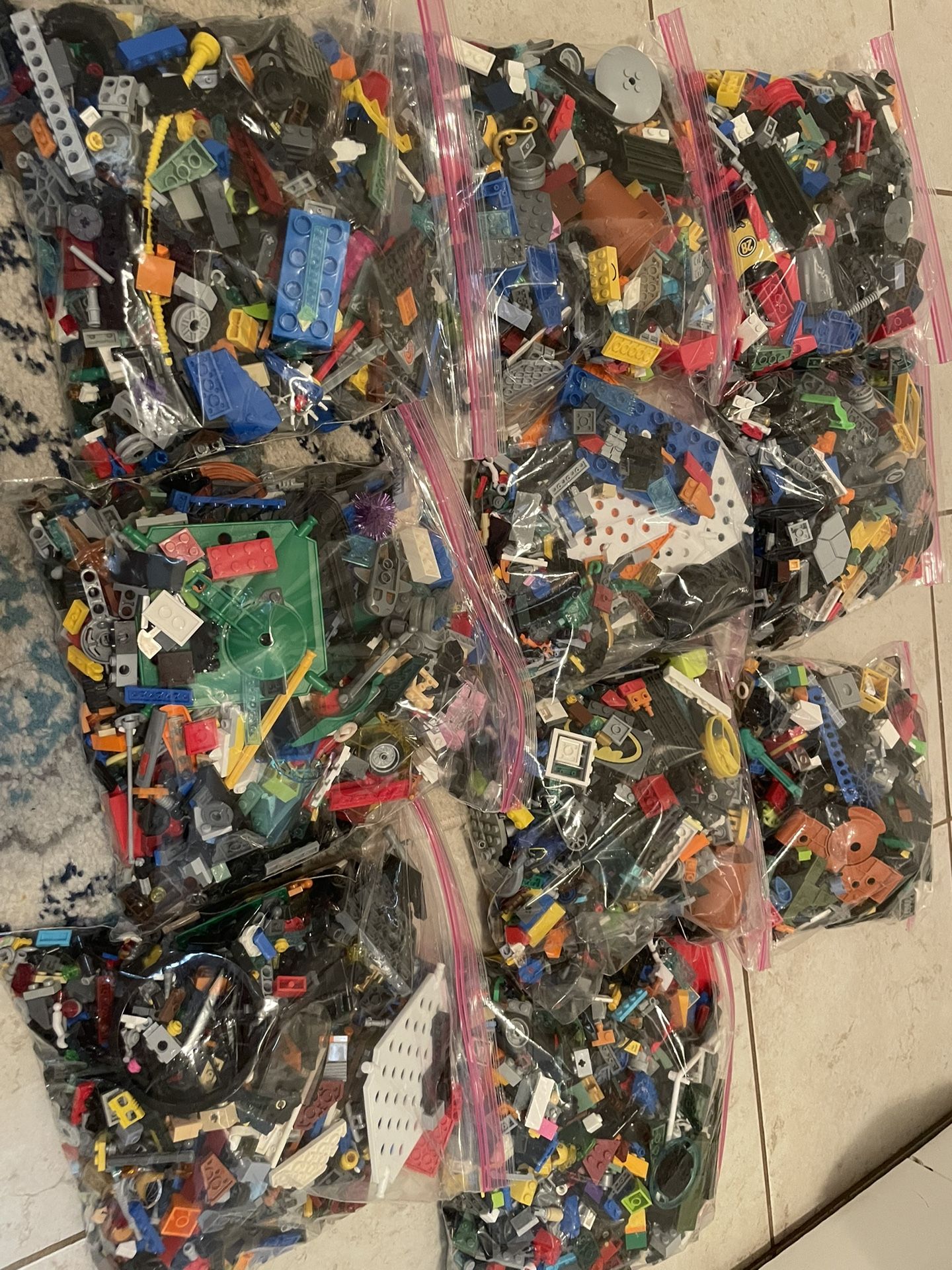 Loose Legos 18-19# For $80 Or $5lb