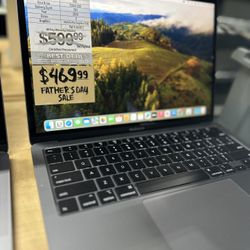 💰🤑Father’s Day Deals 13" MACBOOK AIR RETINA 1.1 I3 8GB RAM 256SSD 2020