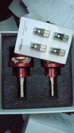 POSKER H13 9008 LED Headlight Bulbs 10000LM 6000K Super Bright Convers [KO6535]