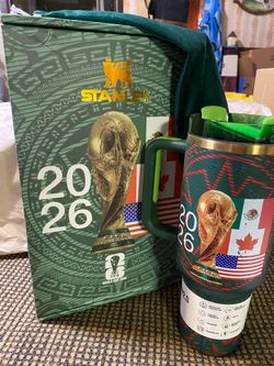 FIFA World Cup 2026 Mexico Edition Stanley Quencher Tumbler Set 40oz