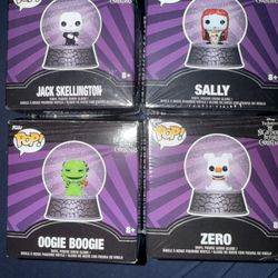 Nightmare Before Christmas, Mini Globes