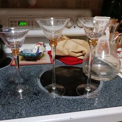 Vintage 3pc Set Gold Trim 8 Firm Look My Post Alot Items