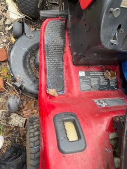 Craftsman Red Riding Lawn Mower Tractor