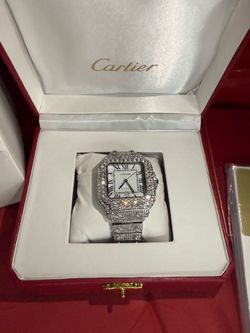 Men’s iced out watch