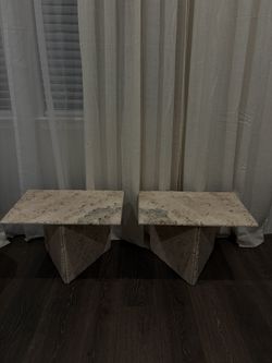 Turkey Stone Side Tables