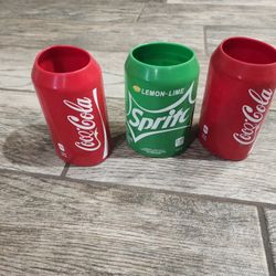 Silicone can sleeves - set of 3