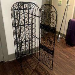 Bird Cage Wine Rack