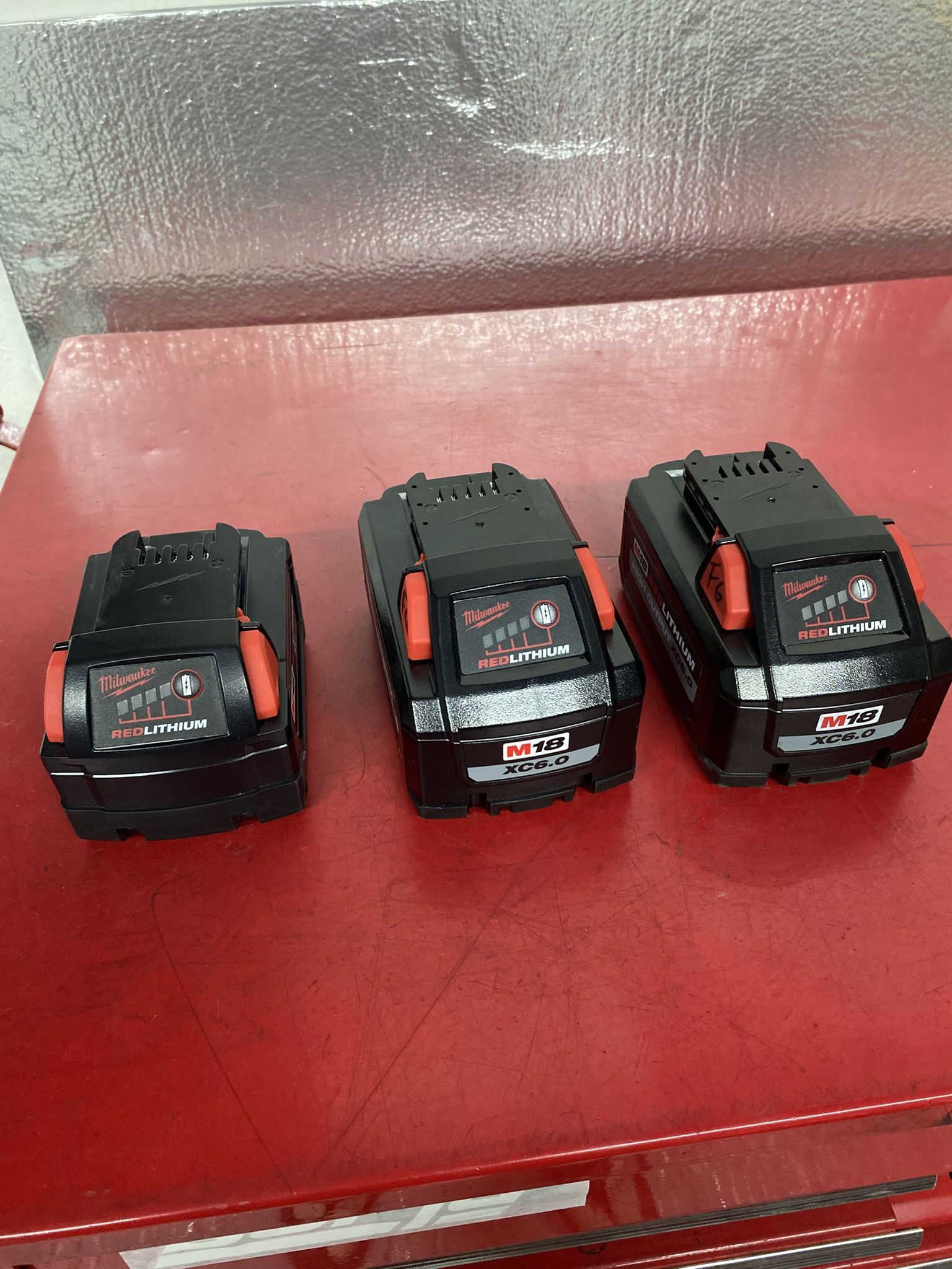 New Milwaukee Batteries