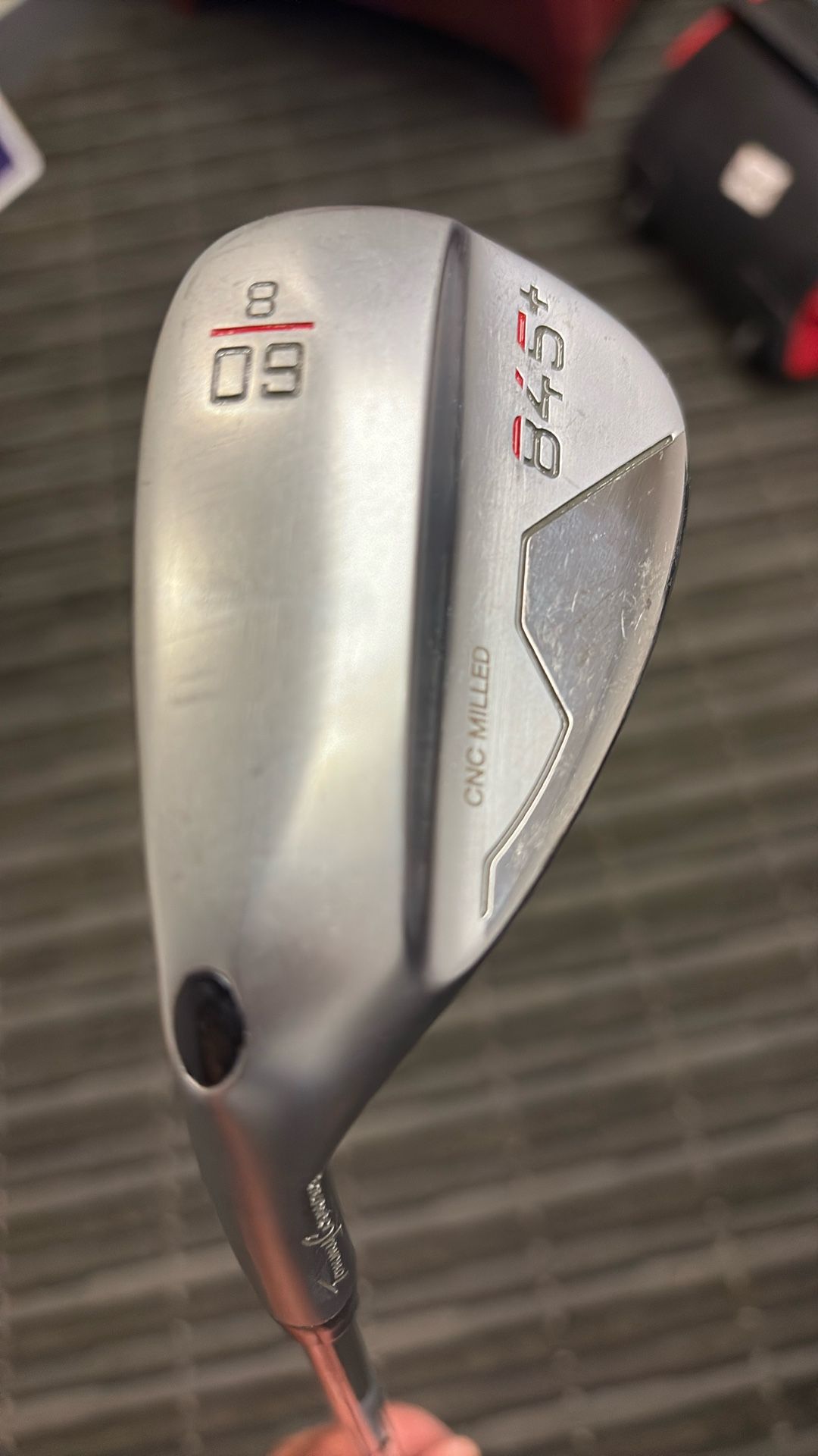 60° left-handed, Tomy armor, gap wedge