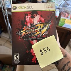 Xbox 360 St. Fighter Collectors Edition