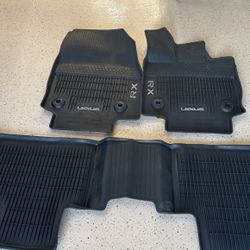 Brand New Lexus RX-350 Black Mud Floor Mats